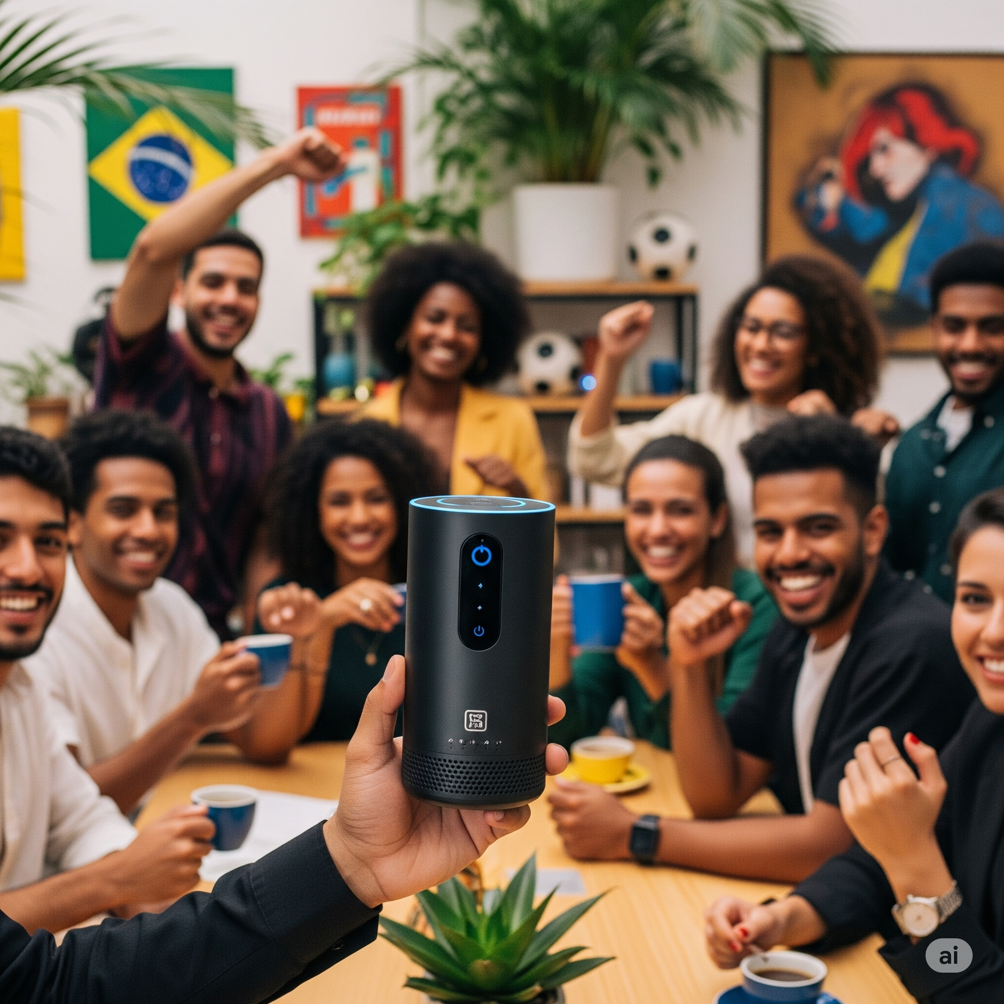 Localized Brazilian Instagram post